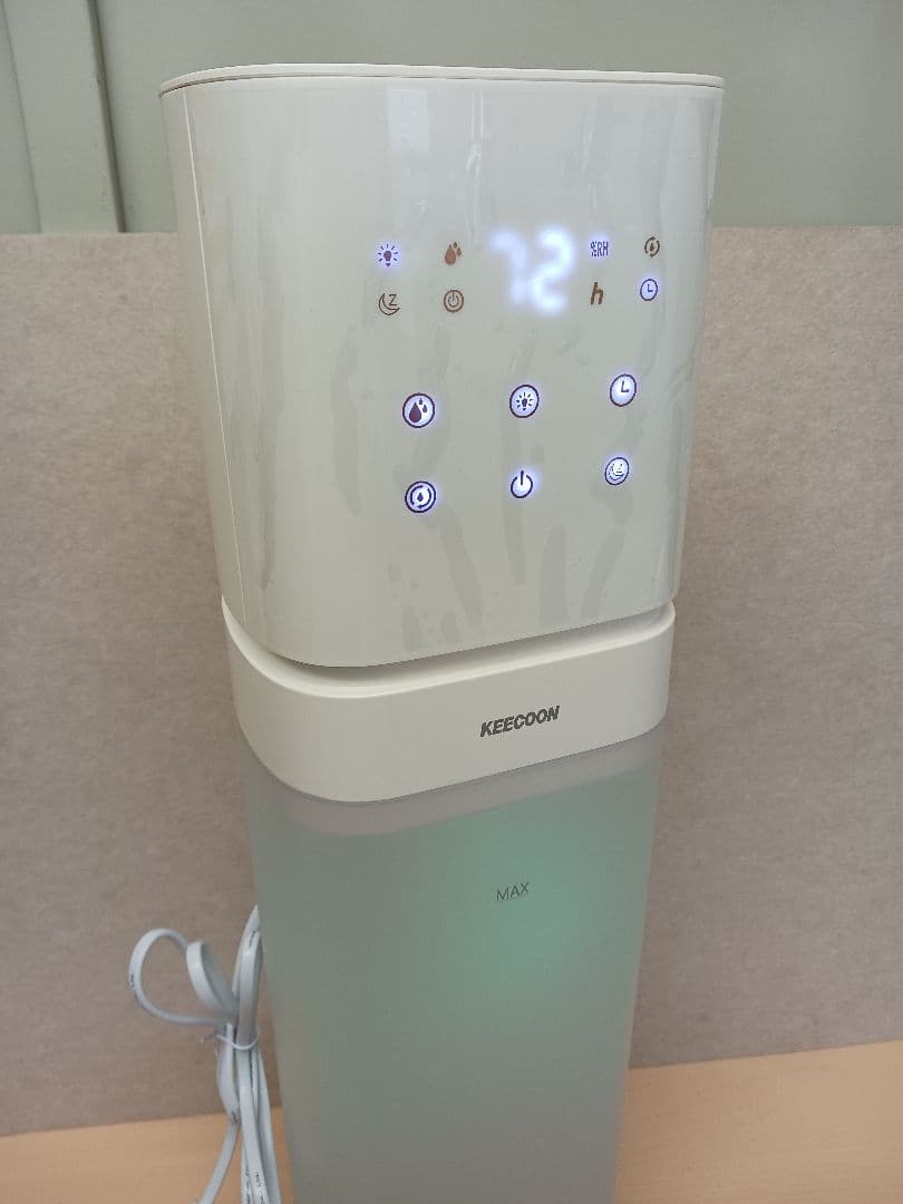 m101408k KEECOON 加湿器 大容量 8L ライト付