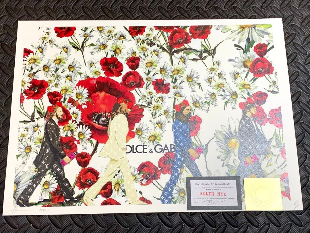 売約済　正規品DEATHNYC  世界限定100枚 バンクシー ドルガバ