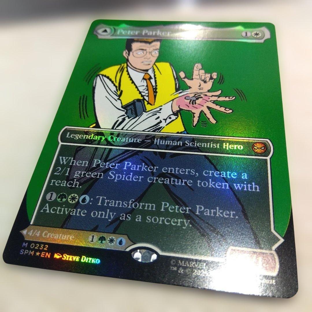 MTG ピーター・パーカー / アメージング・スパイダーマン【foil英語版】