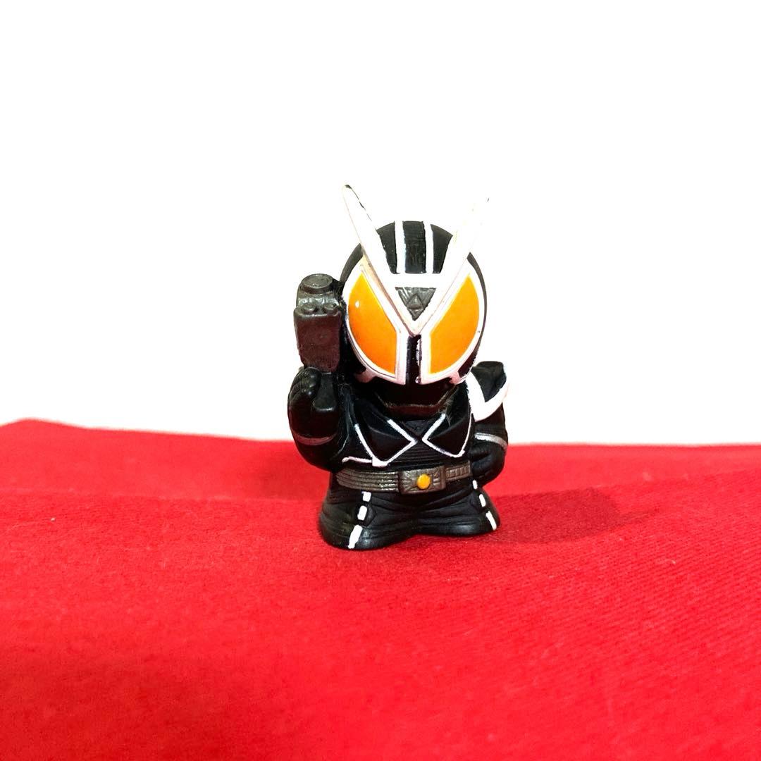 仮面ライダーデルタ 三原 北崎 フィギュア 当時物 SHF 真骨彫 希少 白黒