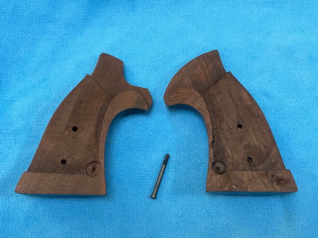 マルシン　Kフレーム　Lフレーム　木製グリップ　M586 M686 モデルガン