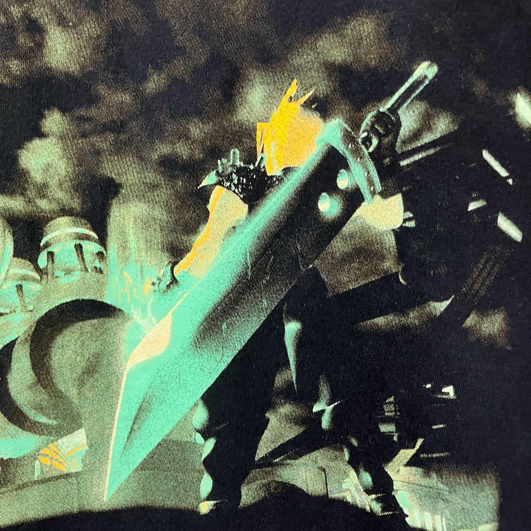 【XL】ファイナルファンタジー7 FF7 両面 アニメ ゲーム Tシャツ