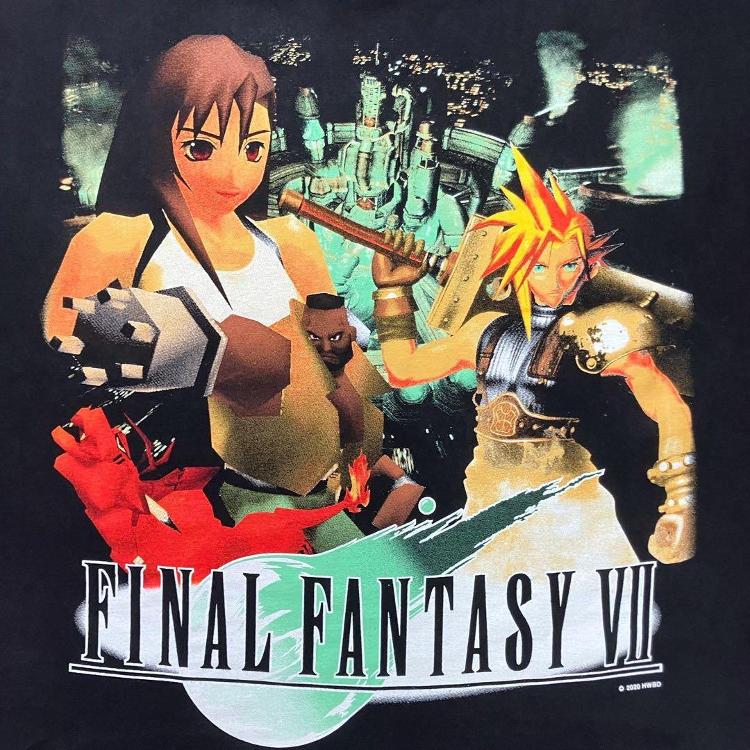 【XL】ファイナルファンタジー7 FF7 両面 アニメ ゲーム Tシャツ