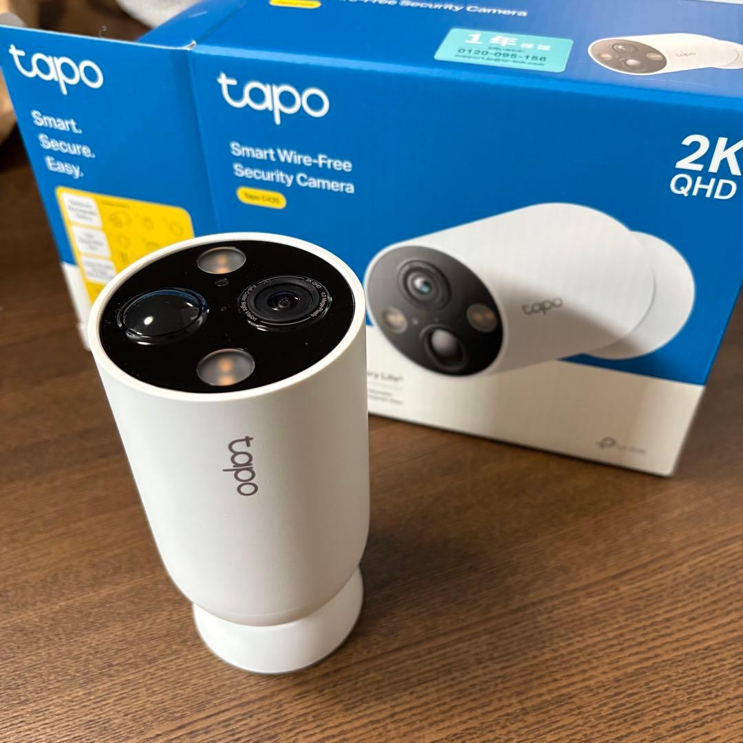 【接続金具付】TP-Link Tapo C425 水防塵 防犯カメラ