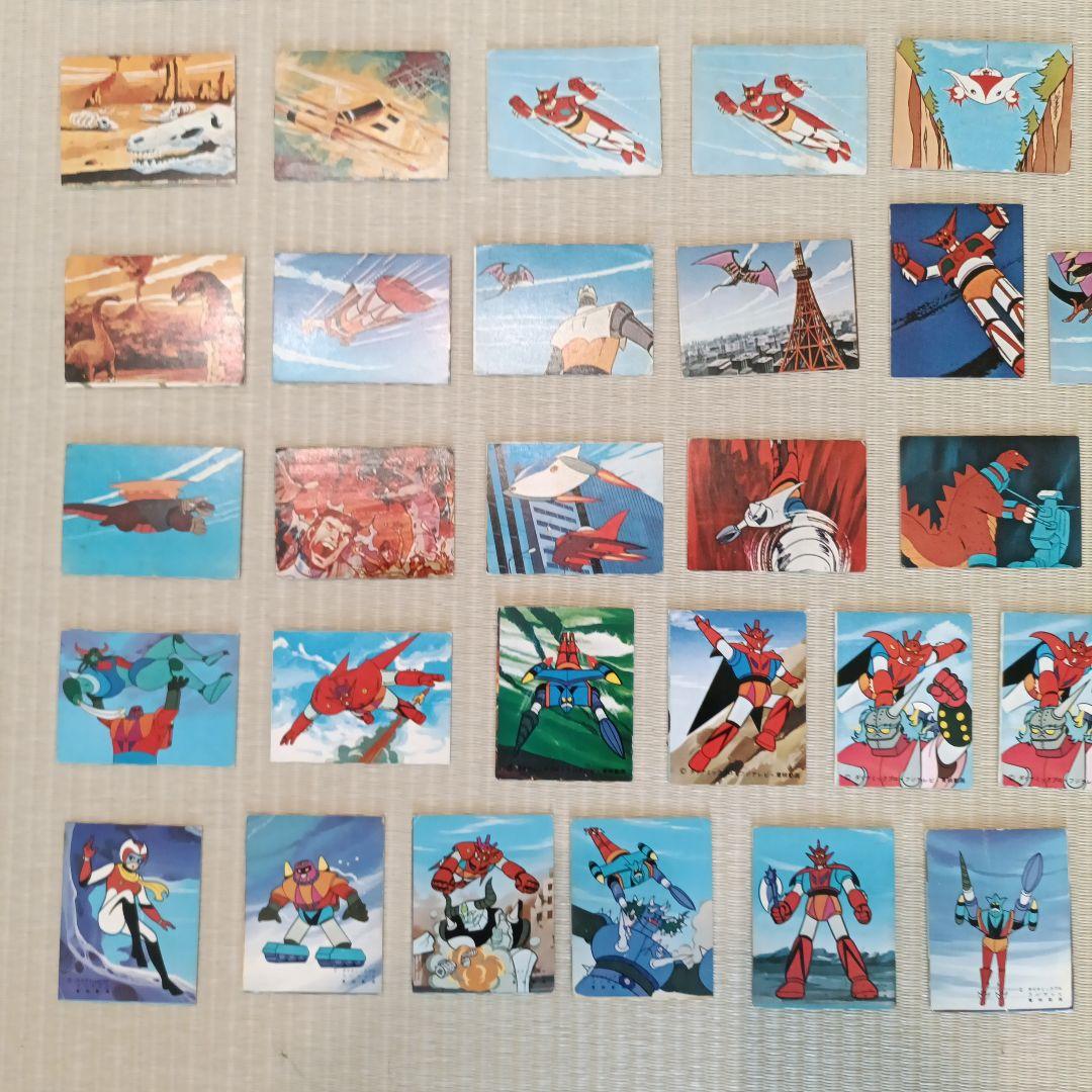 ゲッターロボ トレーディングカード166枚とファイルセット