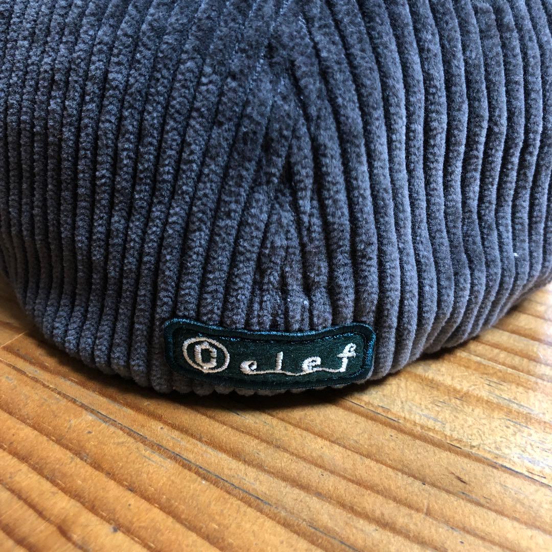 NANGA × CLEF CORD B.CAP コーデュロイキャップ