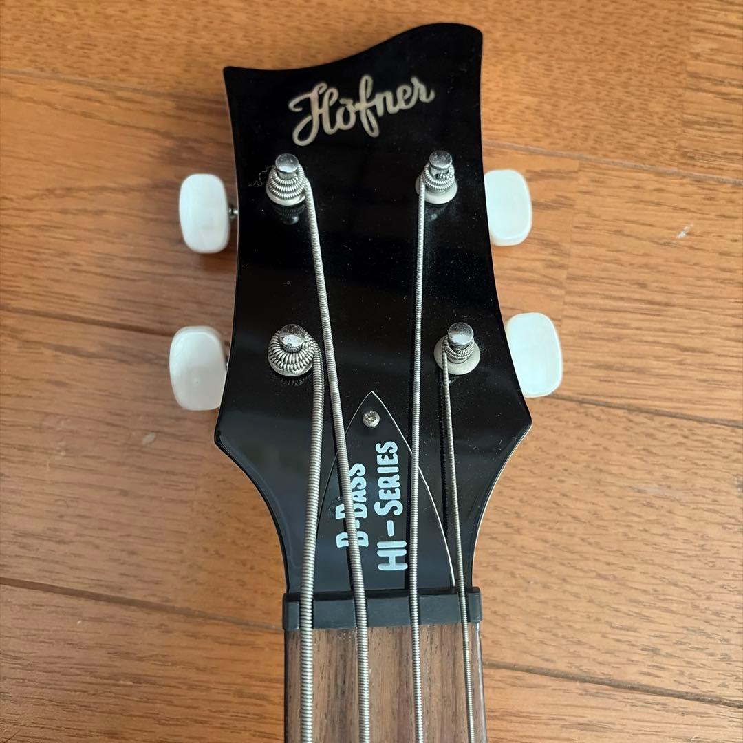 Hofner ヘフナー バイオリンベース 白 B-BASS HI-SERIES