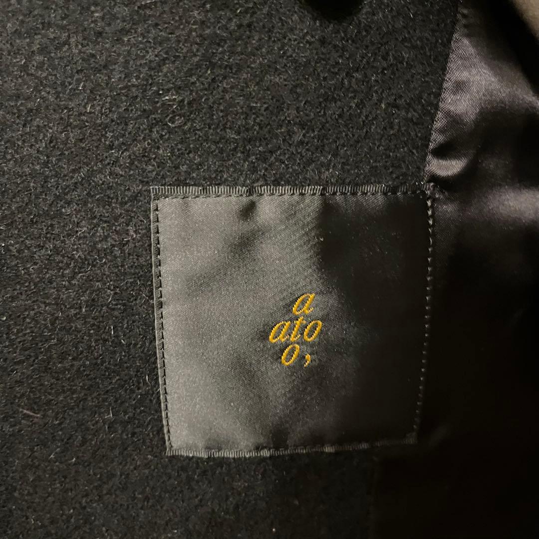 ジャケット・アウター archive ato big hood wool coat mode dark