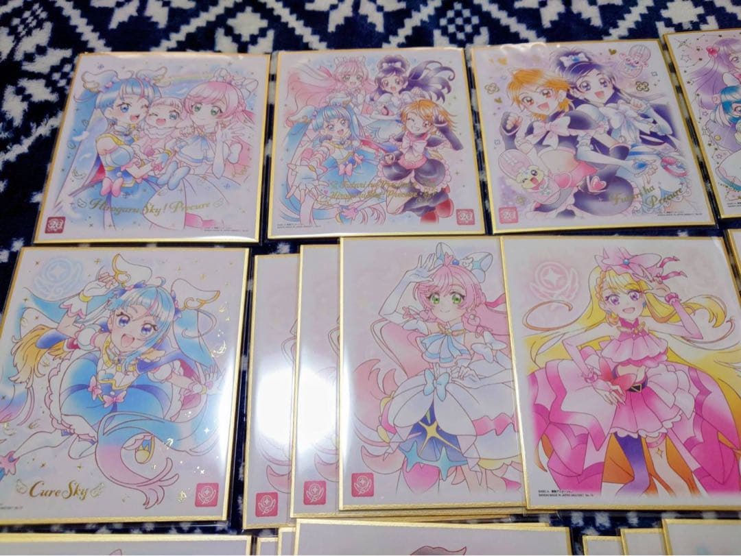 プリキュア アートイラスト 複数枚セット