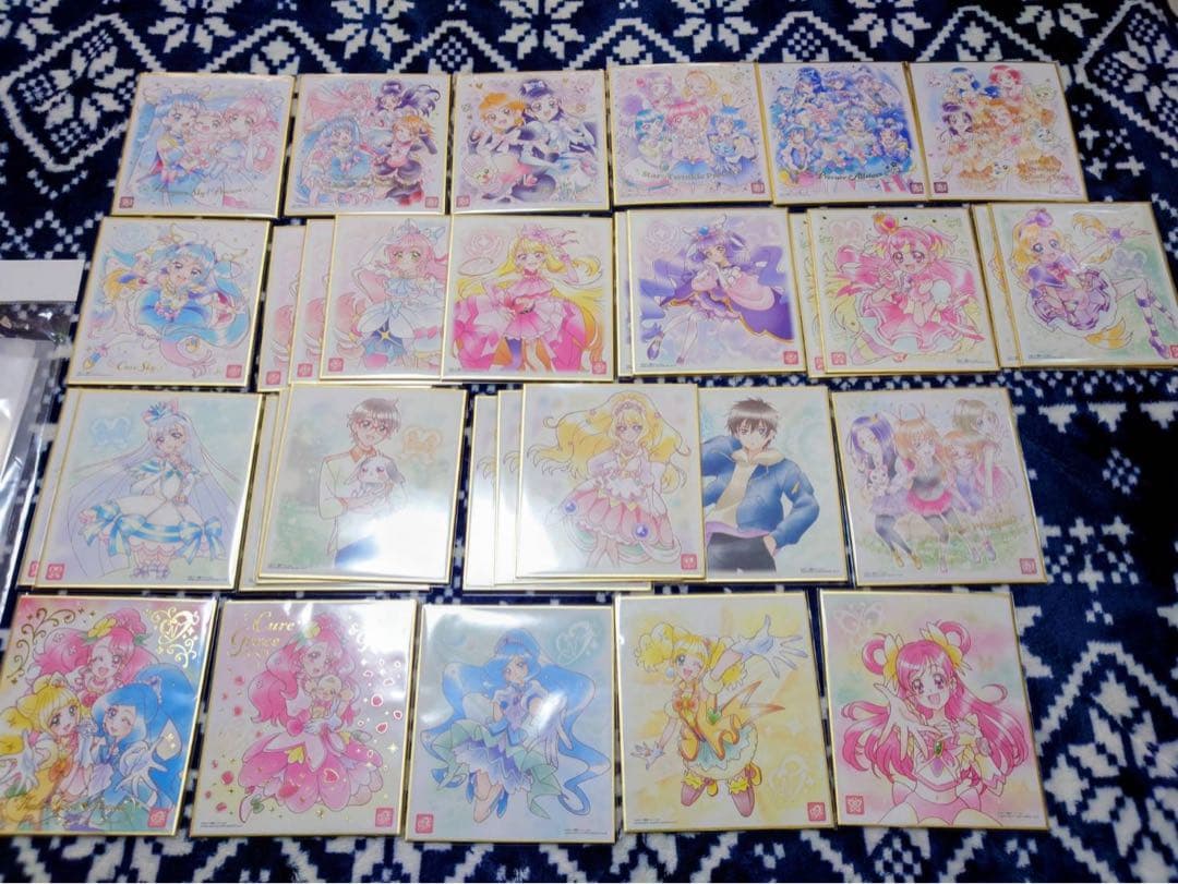 プリキュア アートイラスト 複数枚セット