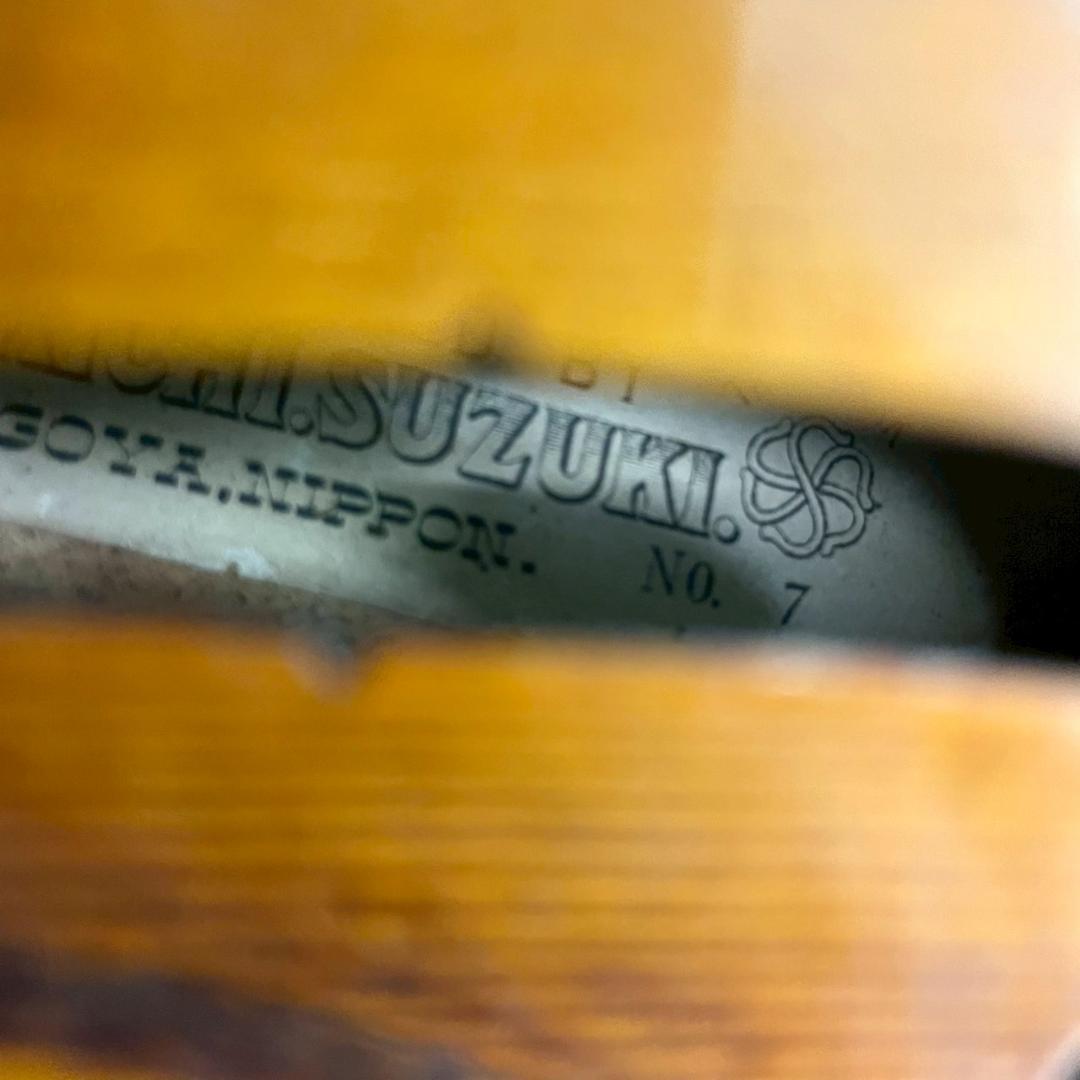 MASAKICHI SUZUKI　鈴木政吉　バイオリン　No.7　ケース付き