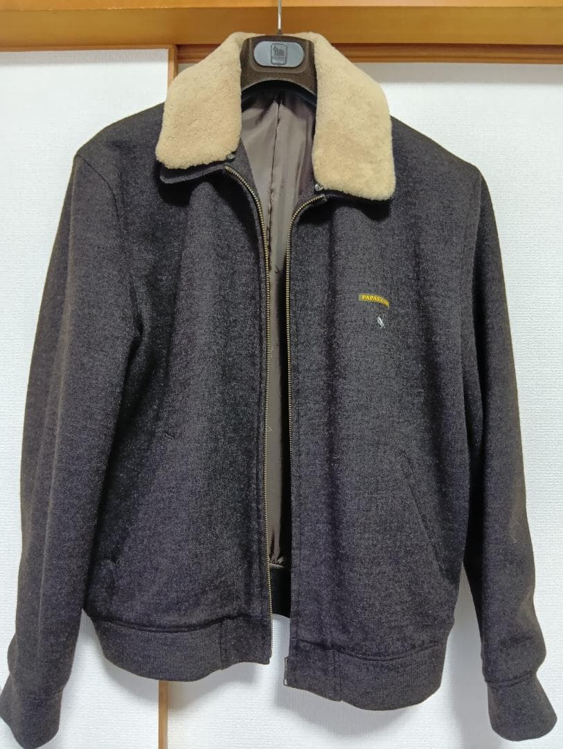 Papas ウールブルゾン 48