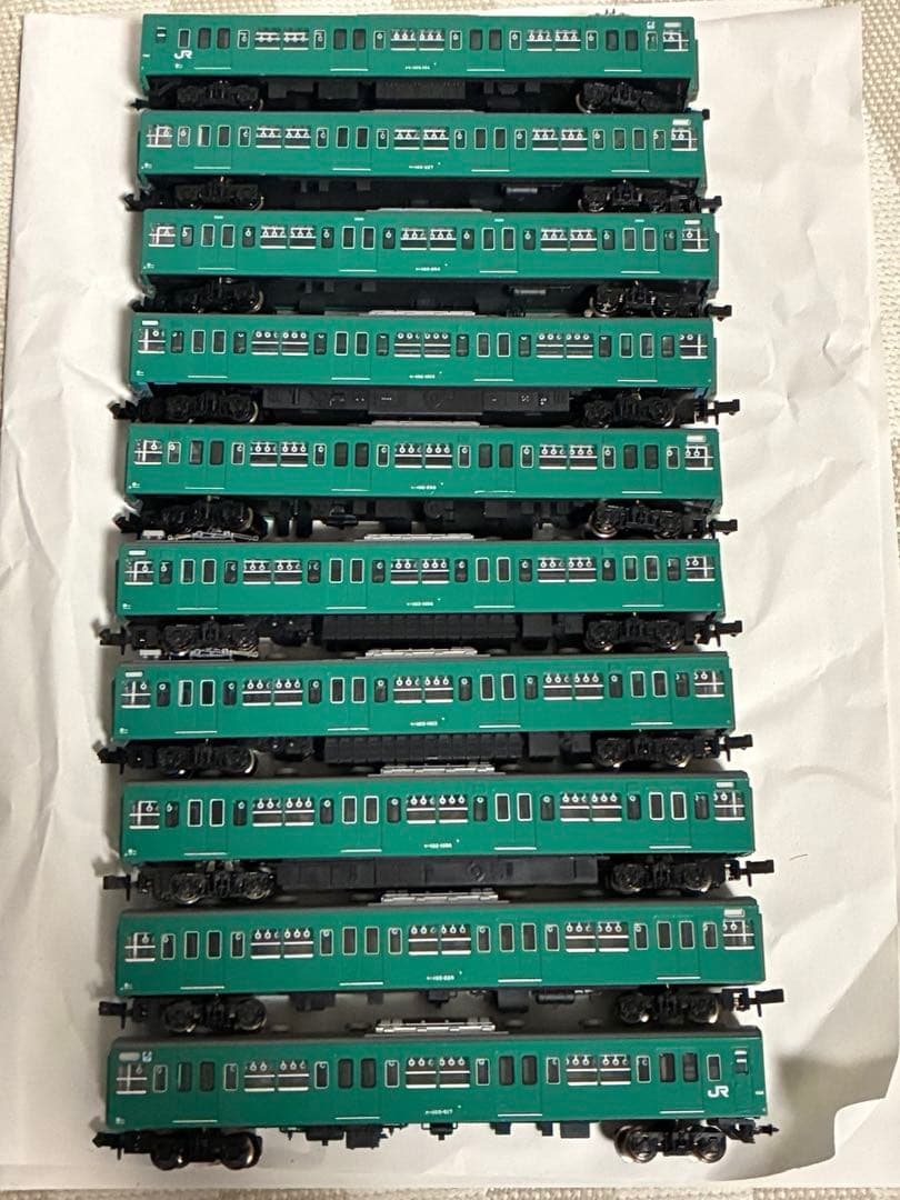 か*ん様 103系常磐線10両 マイクロエース ？ライト点灯内動力動作確認済