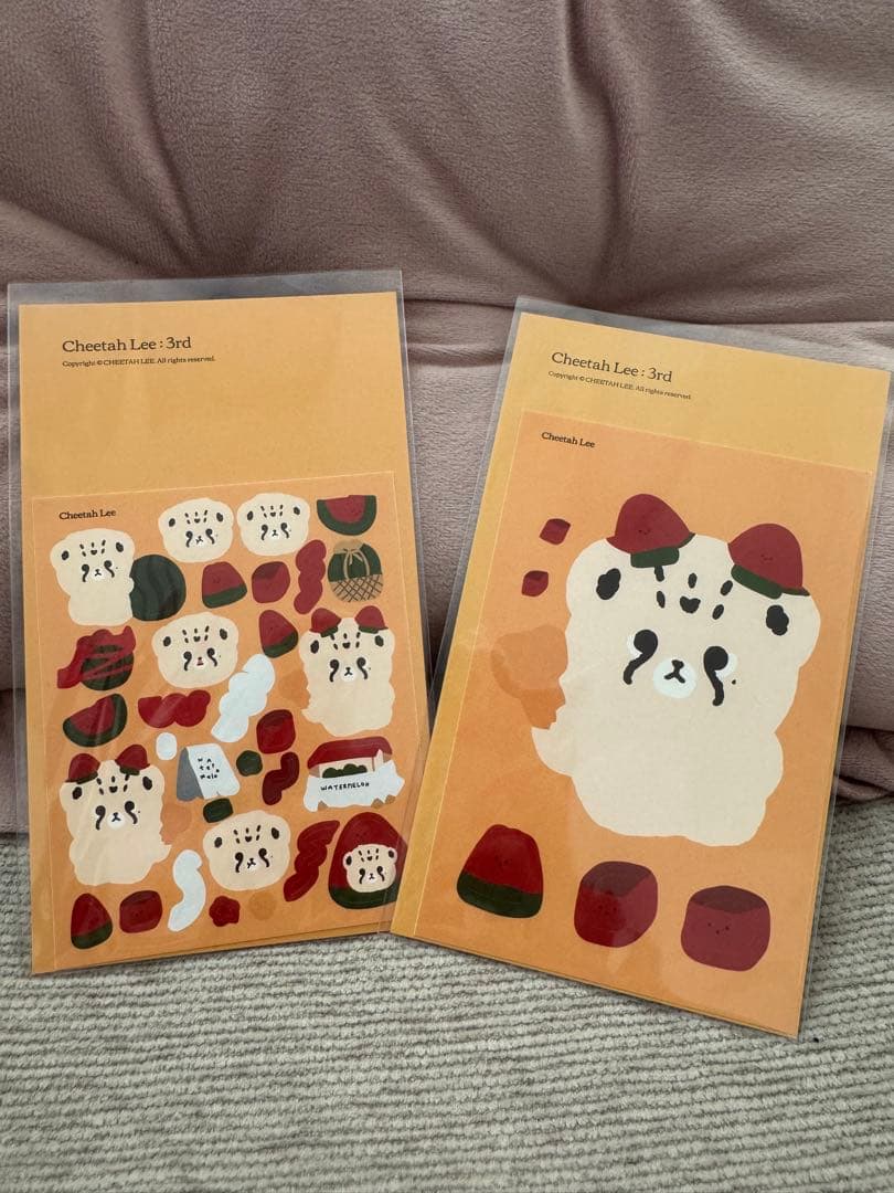 NCT マーク　チタリ40cmぬいぐるみ　ステッカーセット