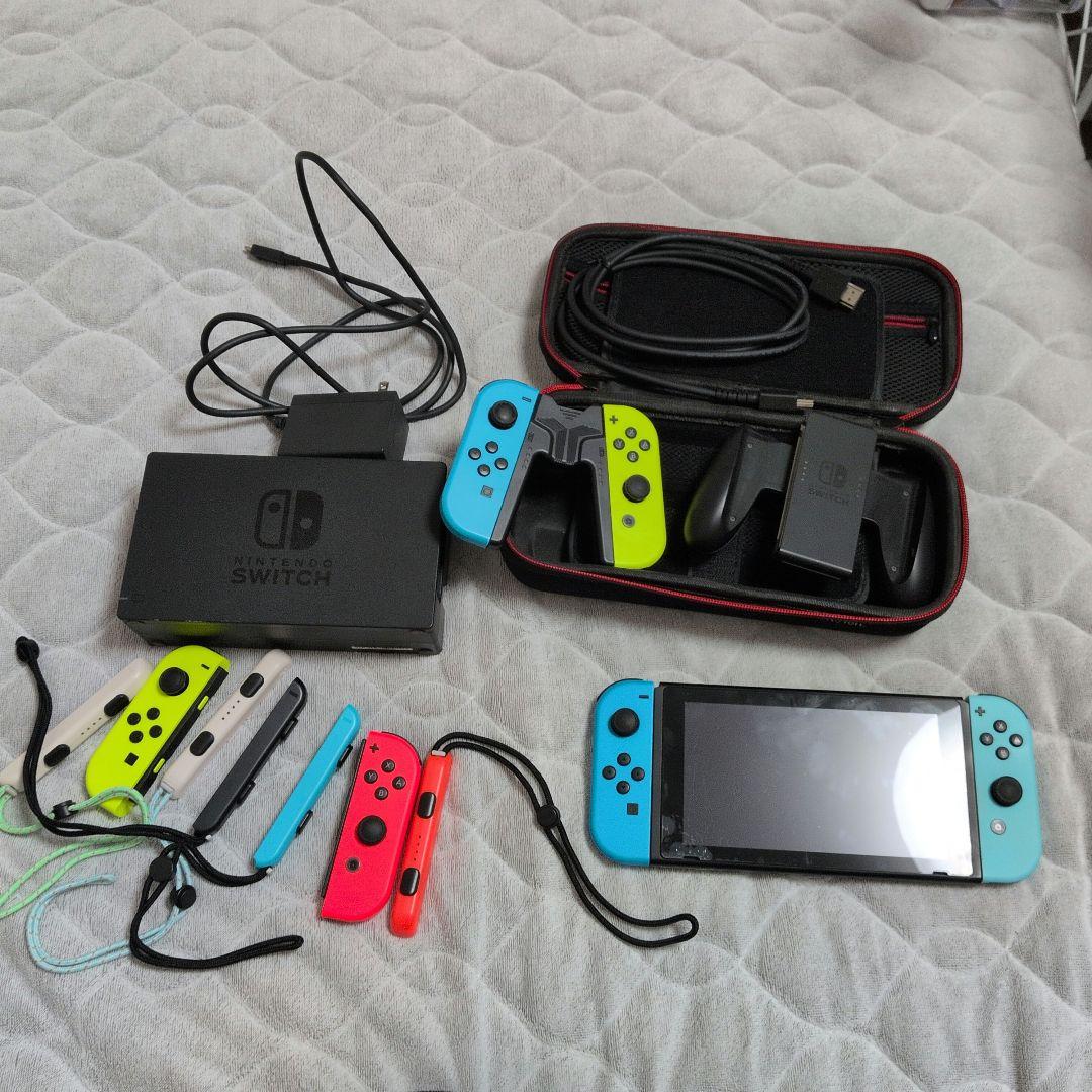 翌*引様 Nintendo Switch 本体 多色 Joy-Con付き