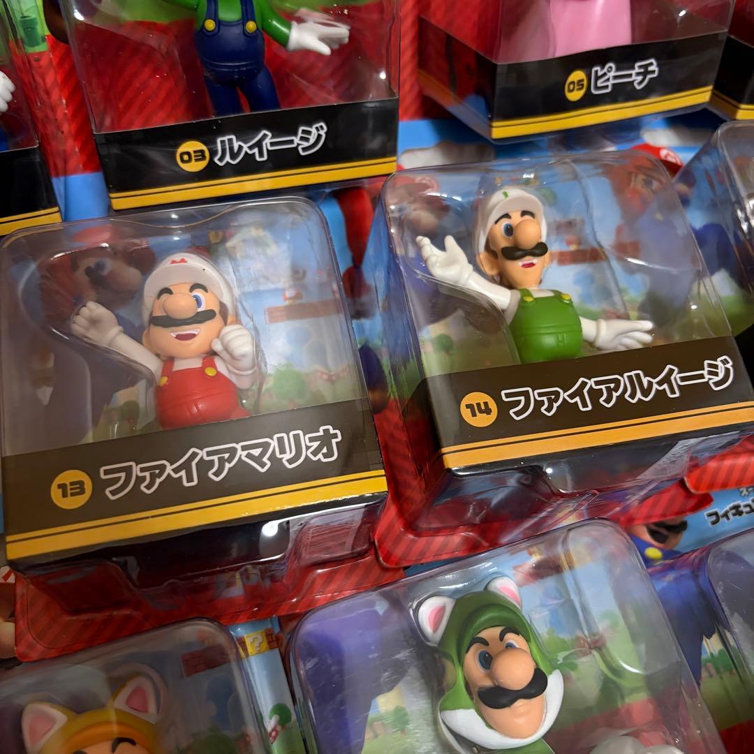 スーパーマリオフィギュアコレクション、プルバックフィギュアなど　31点セット