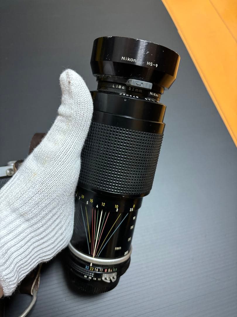 Nikon f2 フィルム一眼レフ　望遠レンズ