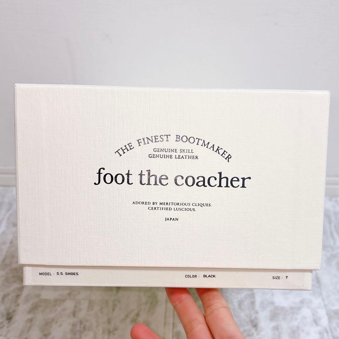 新品✨foot the coacher S.S.SHOES 7 25cm 箱付