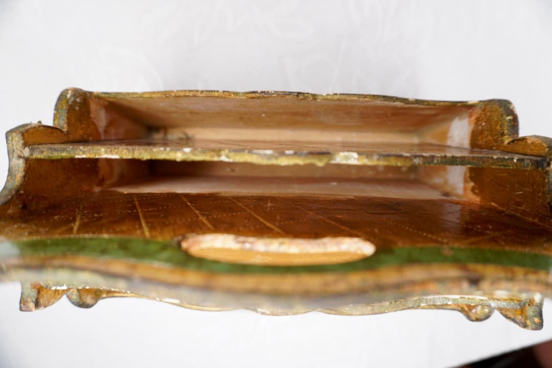 フランス ヴィンテージ レターラック アンティークゴールド