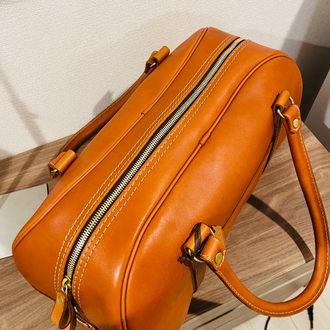 【極美品】HERZ カジュアルボストンバッグ V-139 Mサイズ