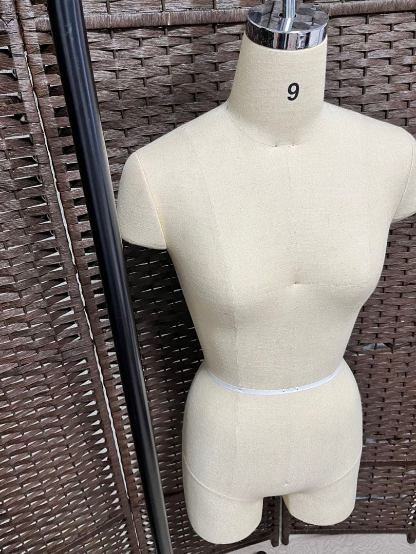 七彩 NANASAI 裁断用 ナチュラルヌードボディ 9号 MT-20 マネキン