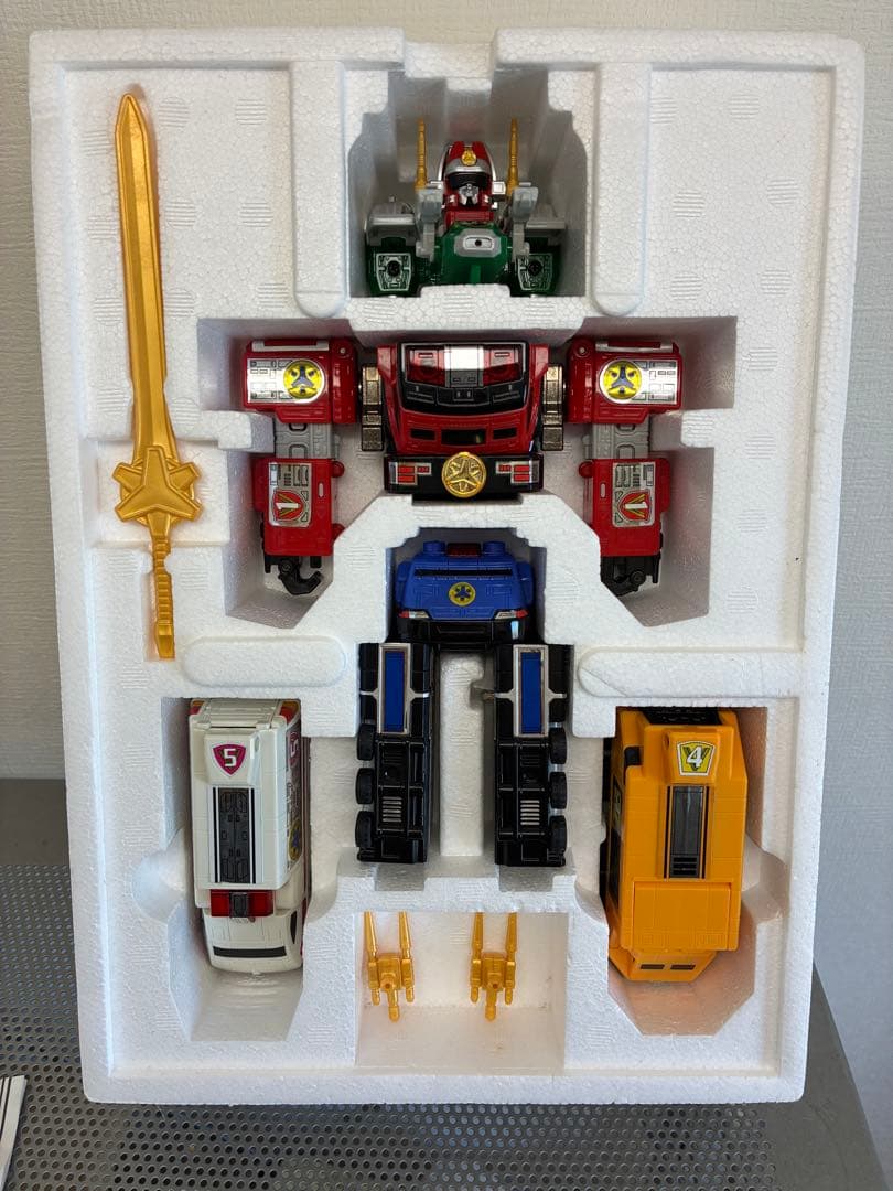 救急戦隊ゴーゴーファイブ 　DX超合金 ビクトリーロボ　BANDAI