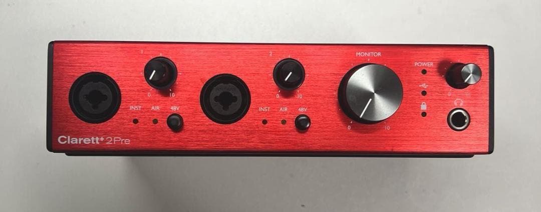 DTM・DAW Focusrite Clarett+ 2pre USB