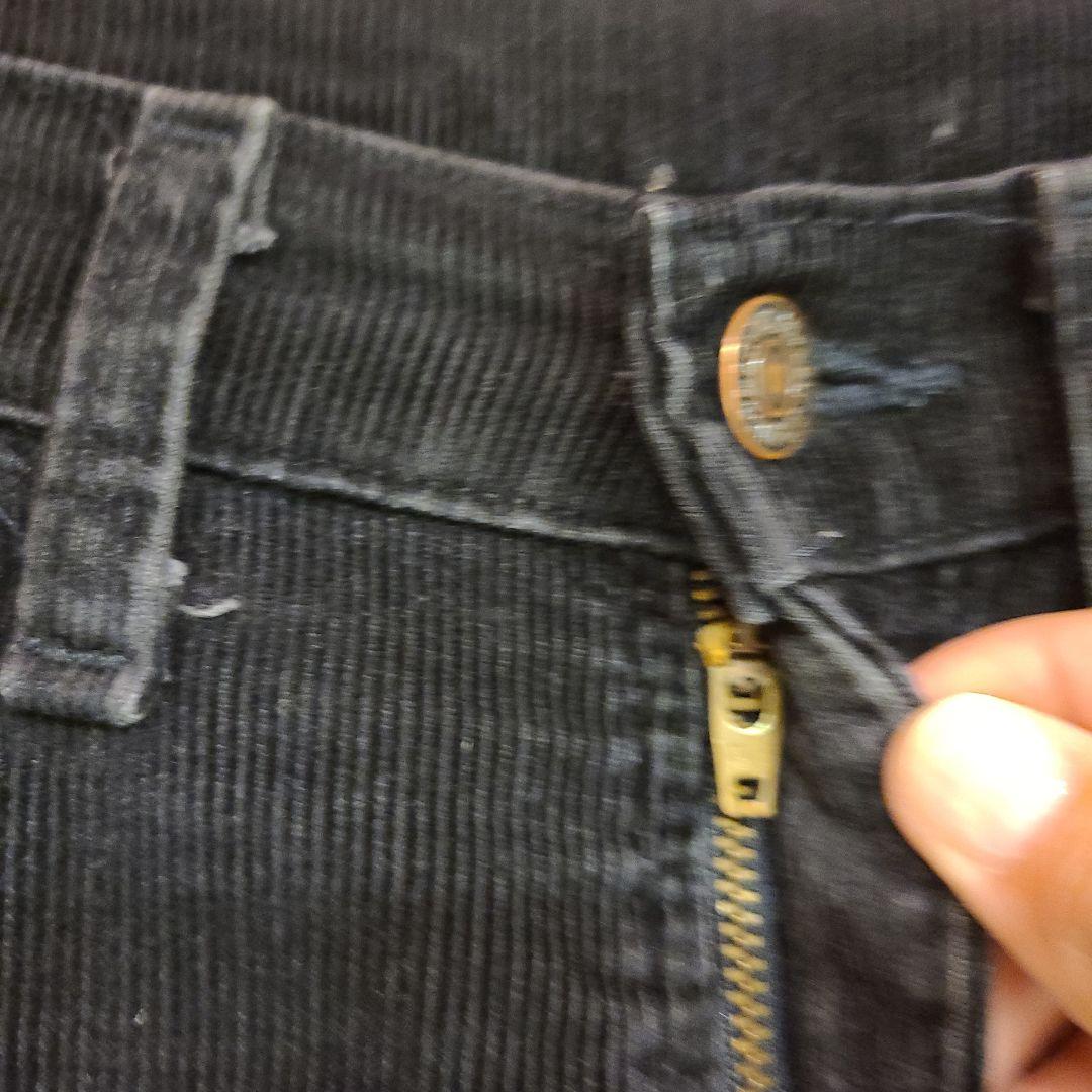 1989年製USA製 リーバイス 519-1558 ブラック コーデュロイパンツ