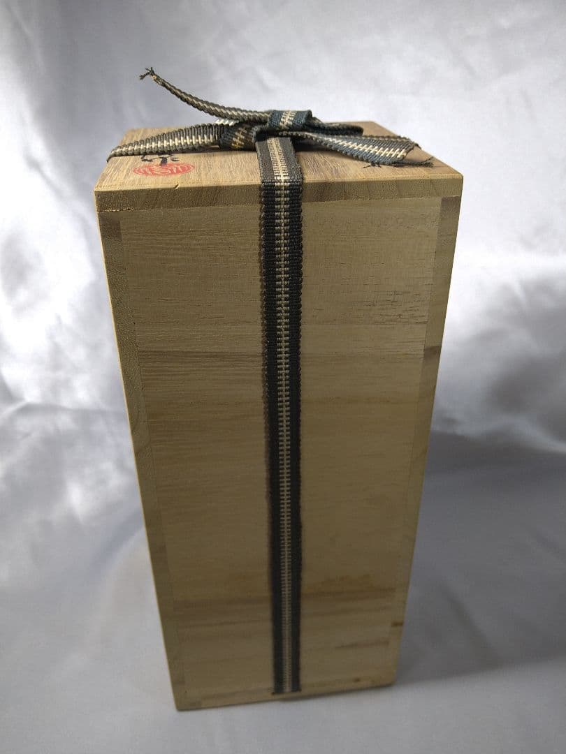 三代永澤永信 出石焼 永信窯 白雪釉鶴頸形 白磁 鶴首 花入 花器 美品