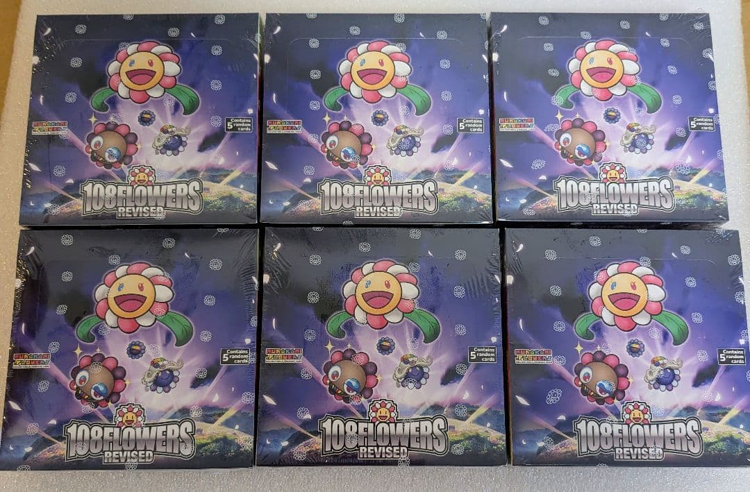 ★村上隆★英語版 ムラカミフラワーズ 108 フラワーズ 新品 6BOX+プロモ