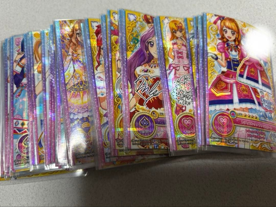 d*7様 アイカツ フレンズ オンパレード 142枚 まとめ売り