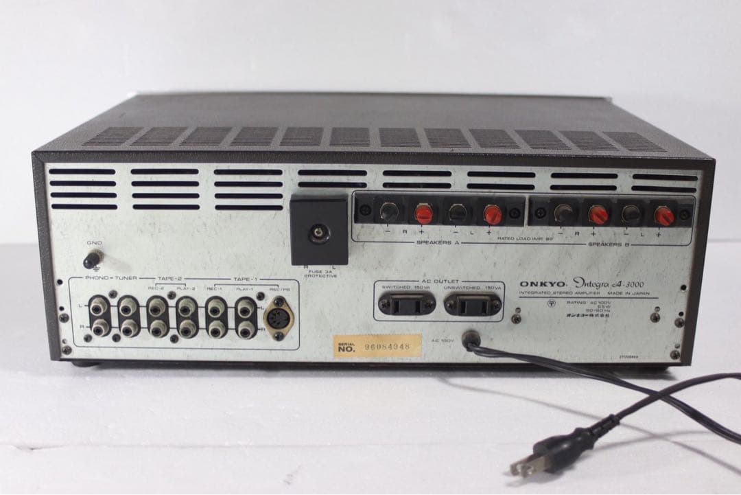 ONKYO オンキヨー　　プリメインアンプ　A-3000 integra