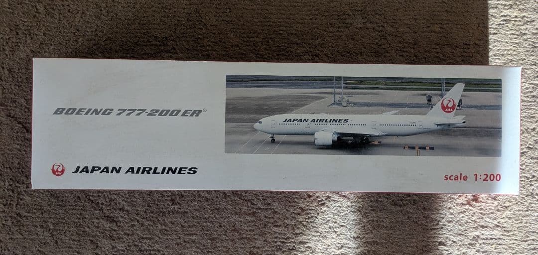 『未使用品』JAL 777-200ER 1/200 Hogan