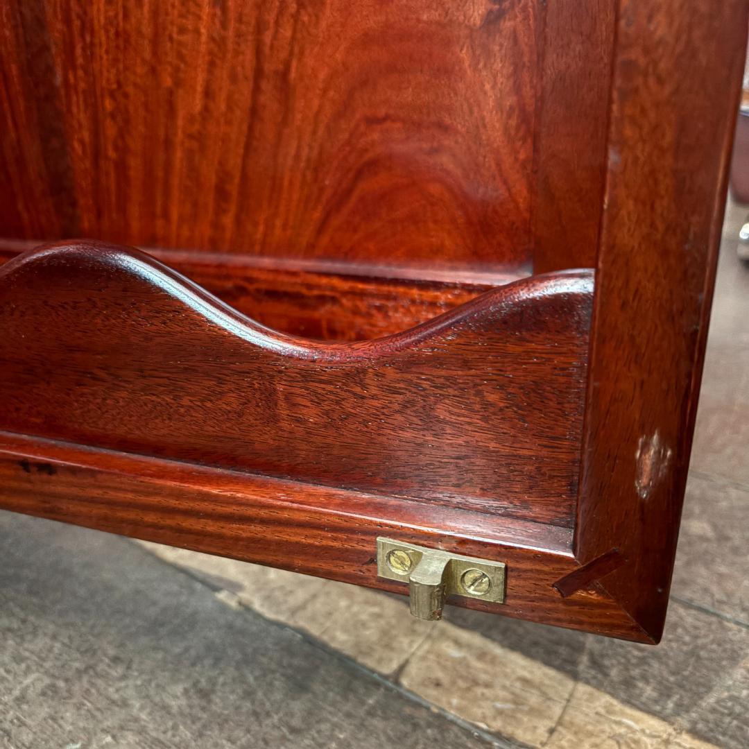 折り畳み式 カウンターキャビネット ワインラック 引き出し収納つき