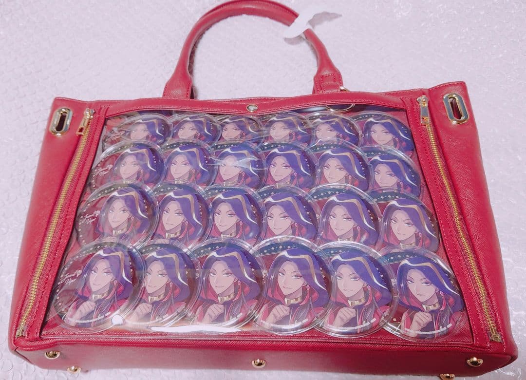 ツイステ スカラビア ジャミル バイパー 缶バッジ 痛バッグ