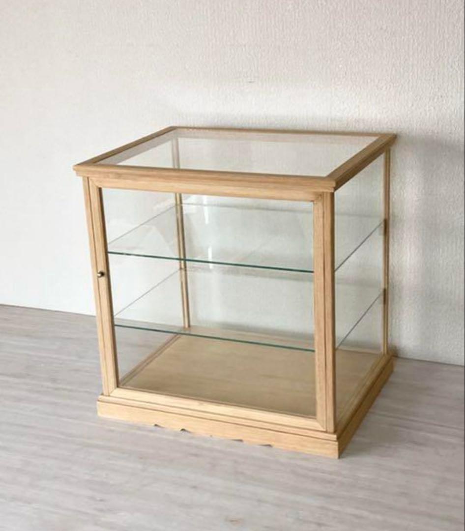 木製ガラスケース 3段 ショーケース
