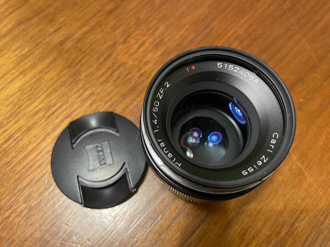 カール ツァイス　Planar T* 50mm F1.4 ZF.2 ニコンF用