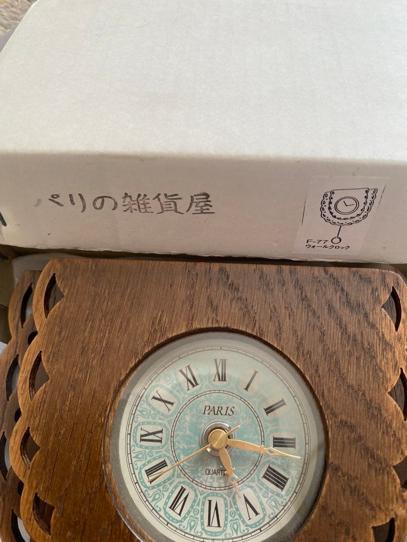 パリの雑貨屋　ウォールクロック　振り子時計