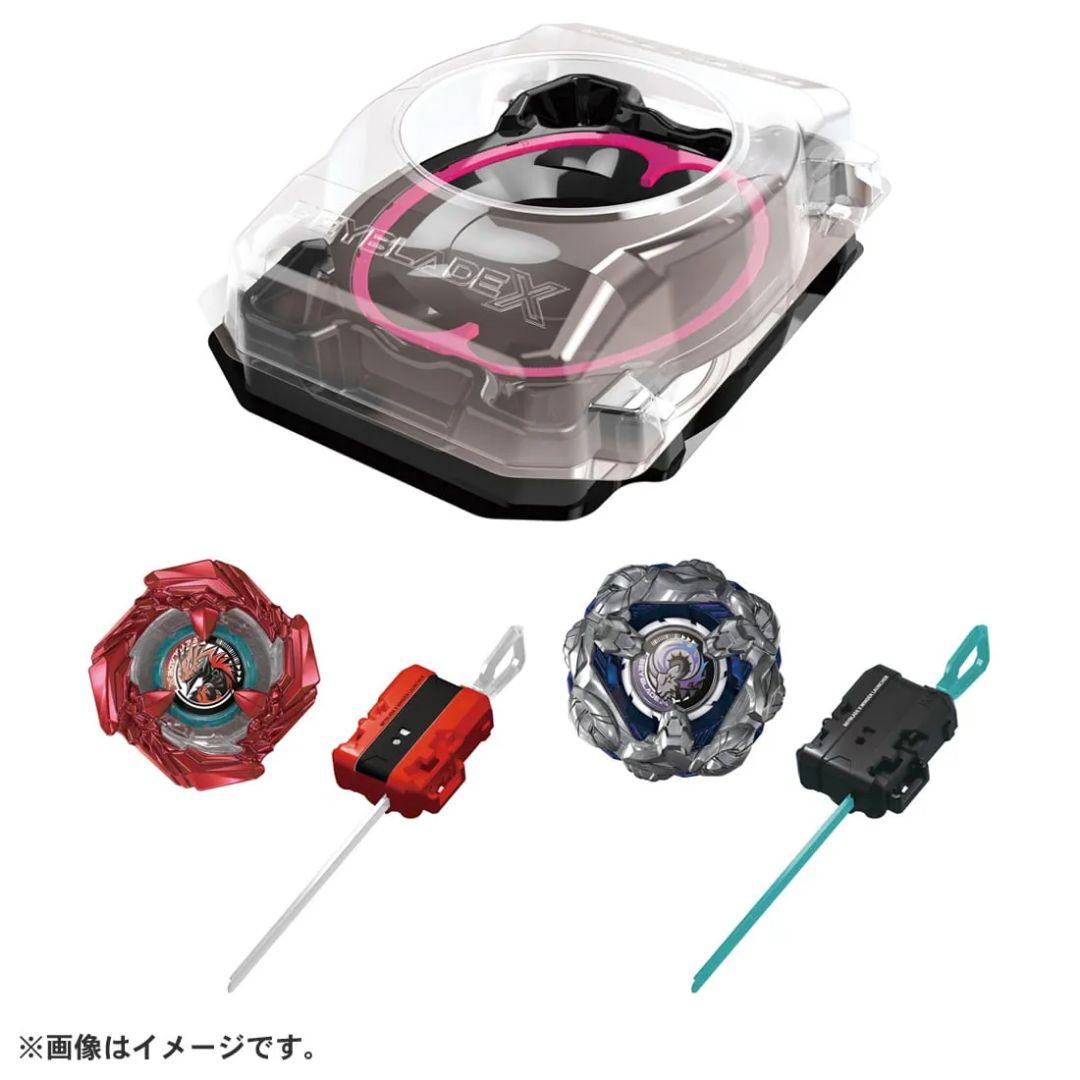 BEYBLADE X 3on3バトル エントリーセット∞　+ブースター×4