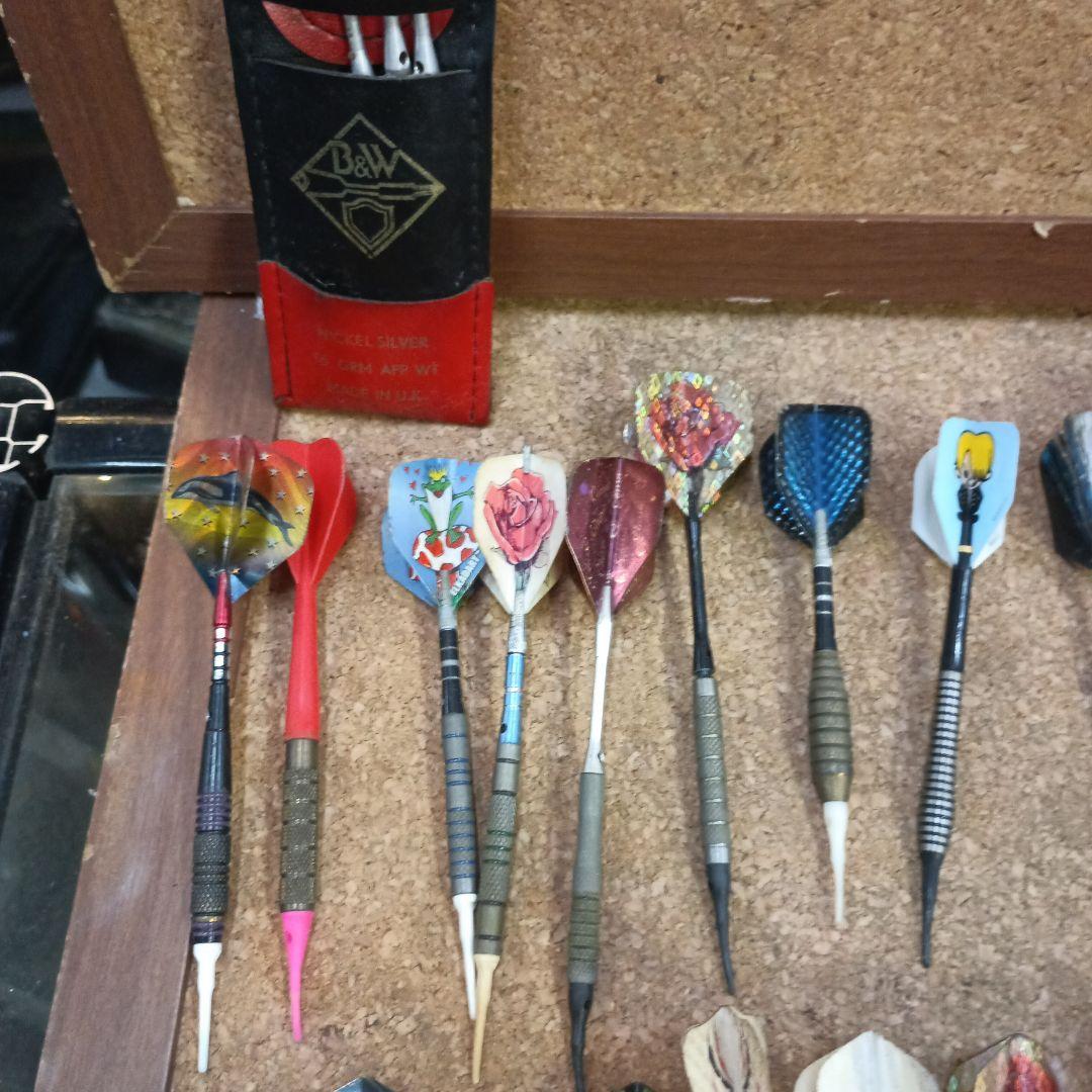 黄*読様 ３５９６）ダーツの矢 約８０本　大量まとめ／フライト シャフト バレル