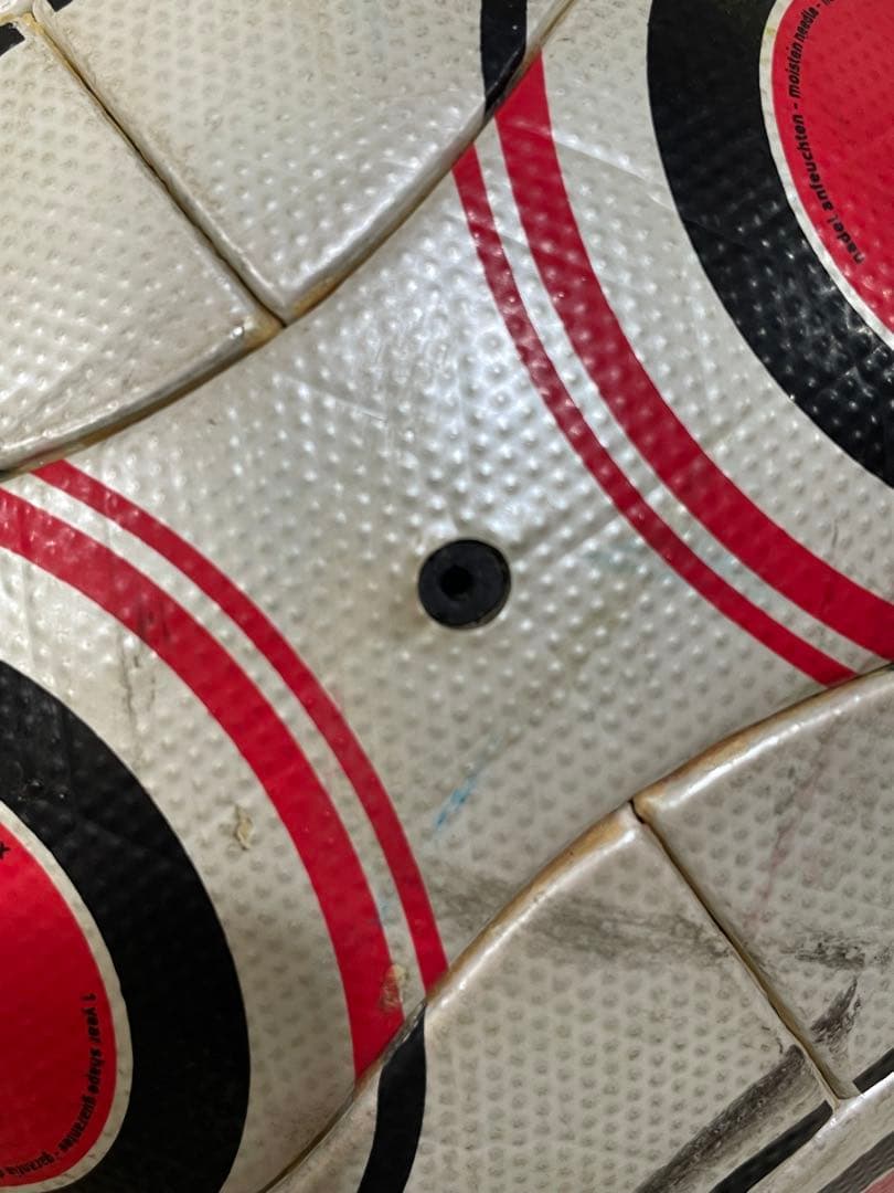 希少？2009年赤テラパスTERRAPASS 5号球　ガンバ大阪ロゴあり。