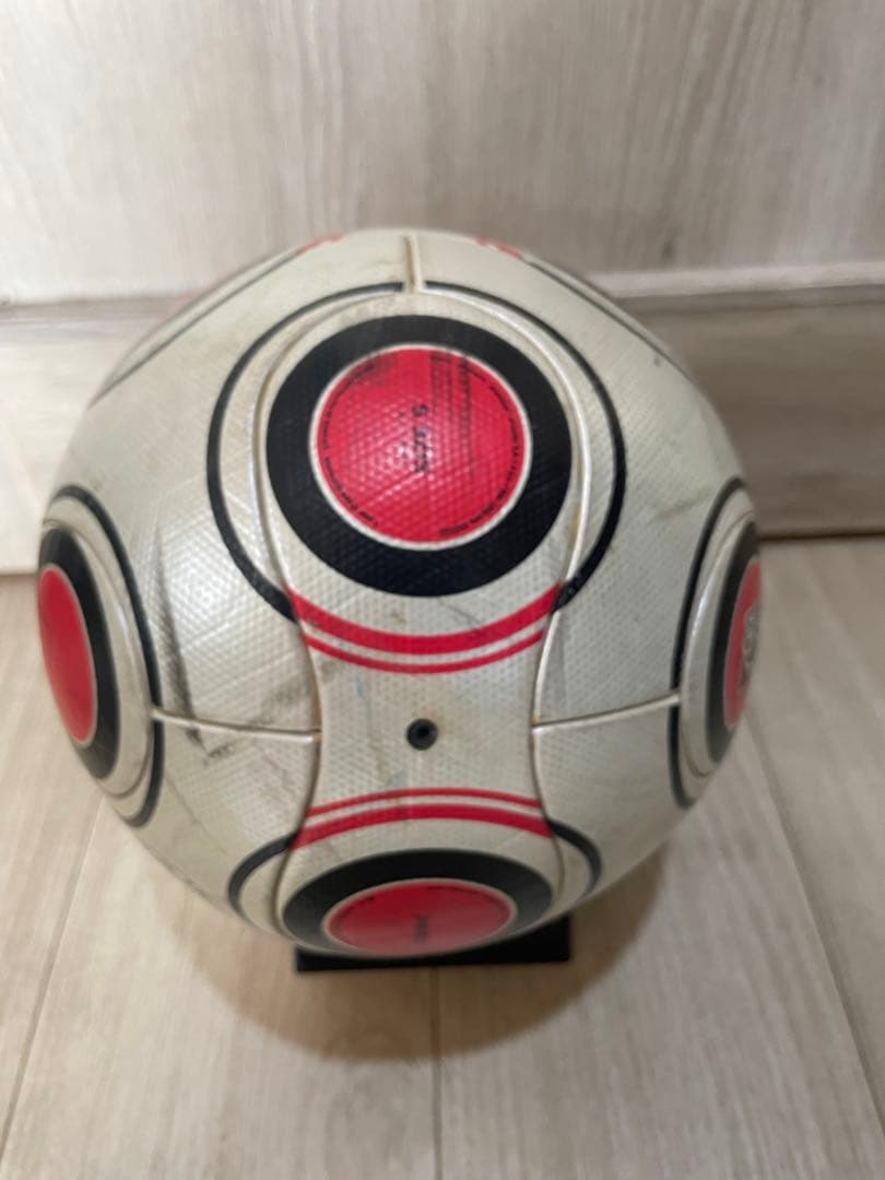 希少？2009年赤テラパスTERRAPASS 5号球　ガンバ大阪ロゴあり。