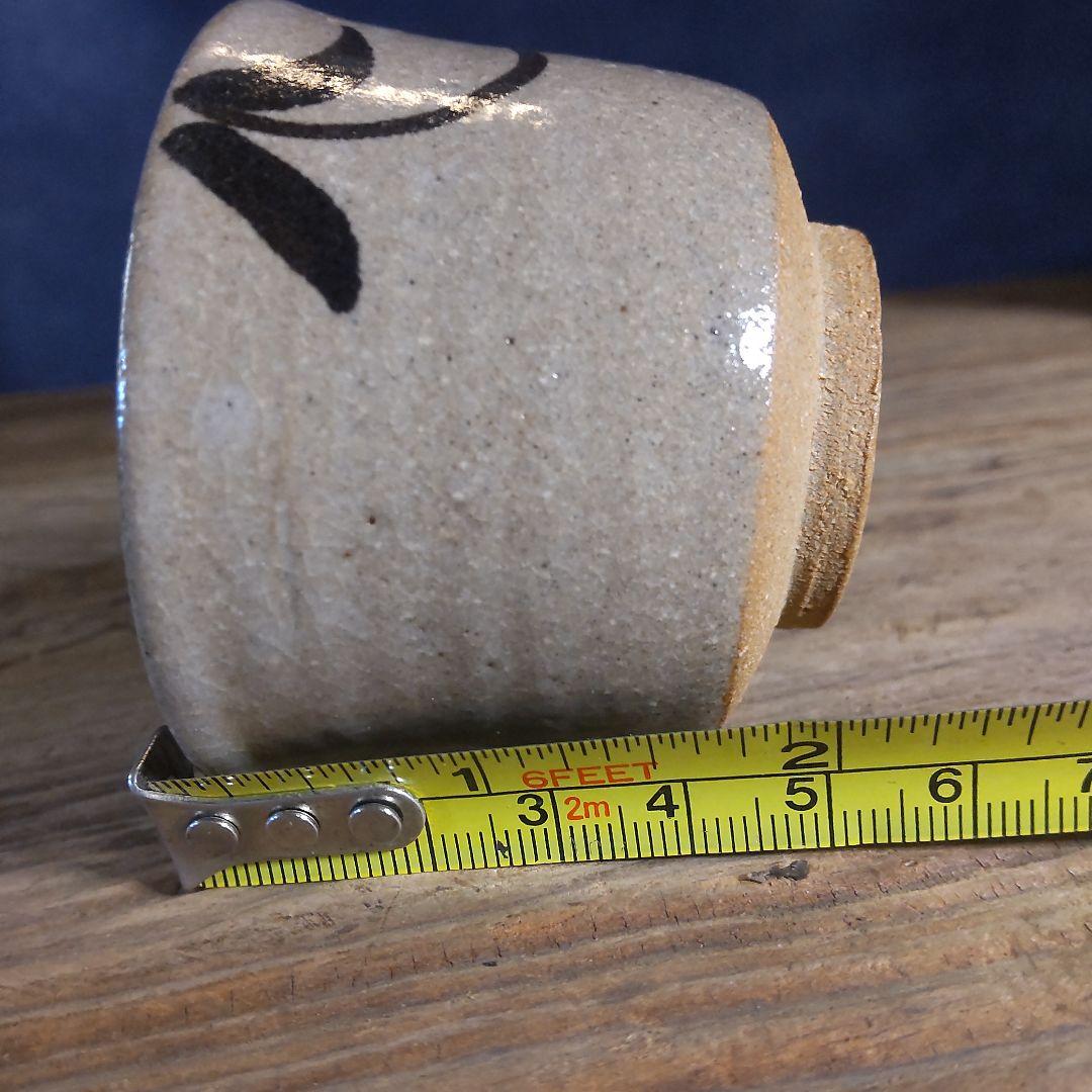 絵唐津、煎茶セット　デッドストック