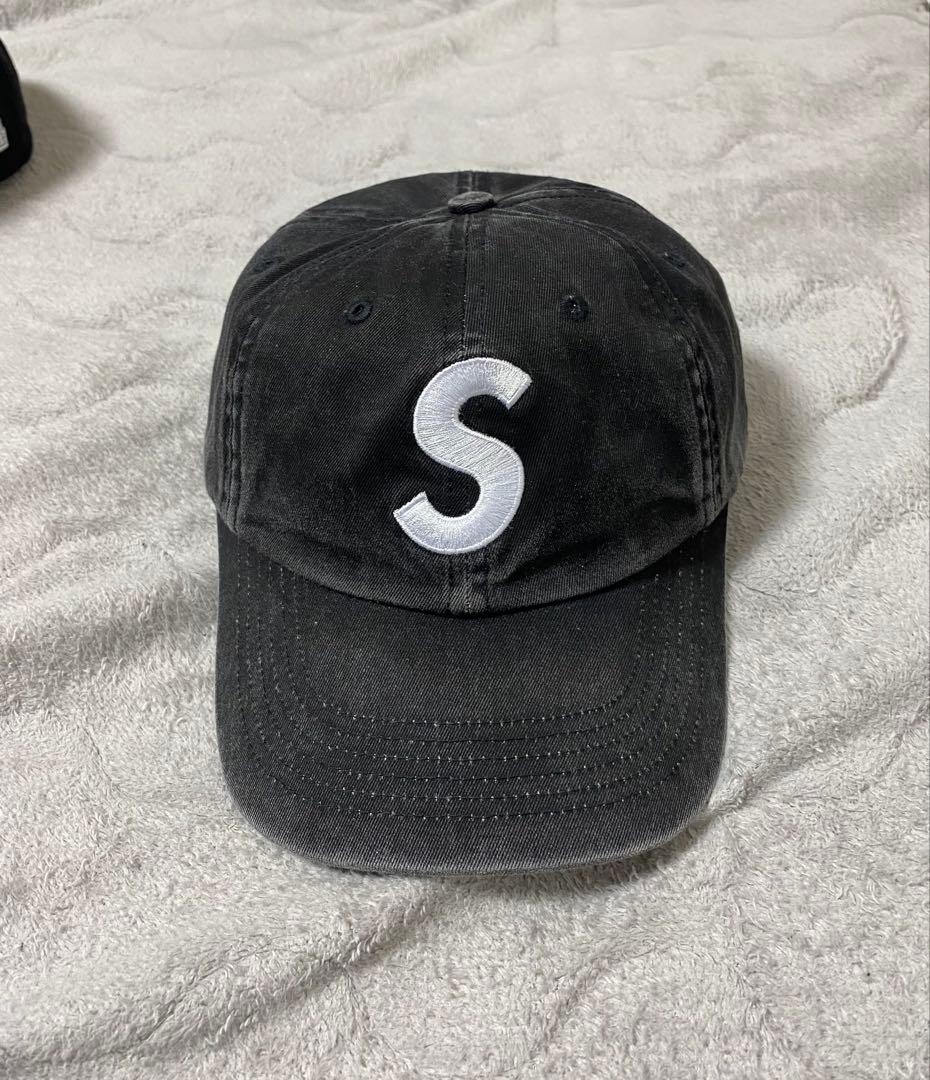 希少 Supreme Pigment Coated S Logo 6-Panel
