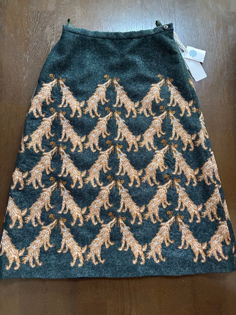 ミナペルホネン　wolf&flower 限定品　スカート 38 新品