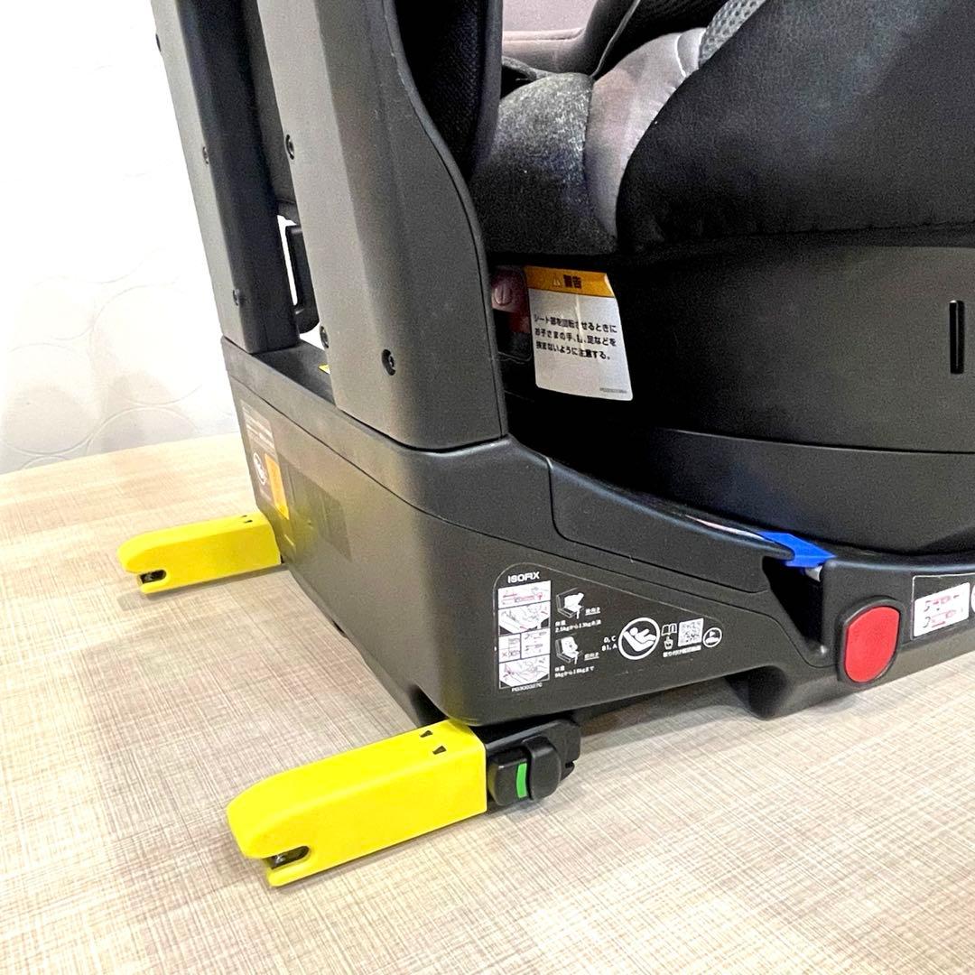 【美品】Aprica クルリラ プレミアム ISOFIX 回転式 上位モデル