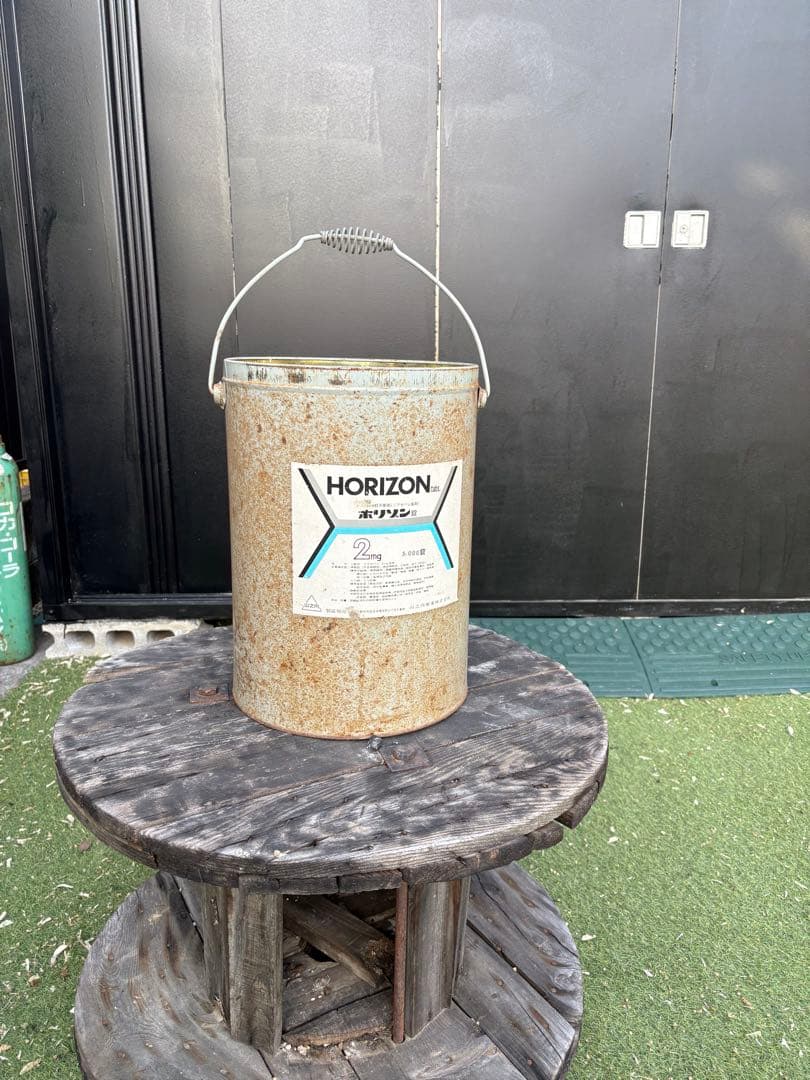 KAPSEA SPÜRTAL アンティーク雑貨　昭和薬一斗缶　希少　レトロ