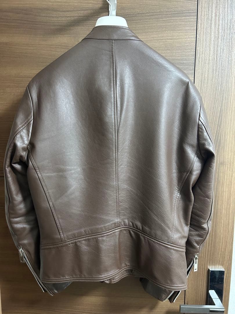 マルジェラ　八の字ライダースジャケット