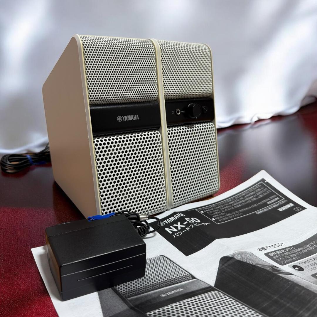 ☆美品 YAMAHA ヤマハ NX-50 W ホワイト パワードスピーカー ペア