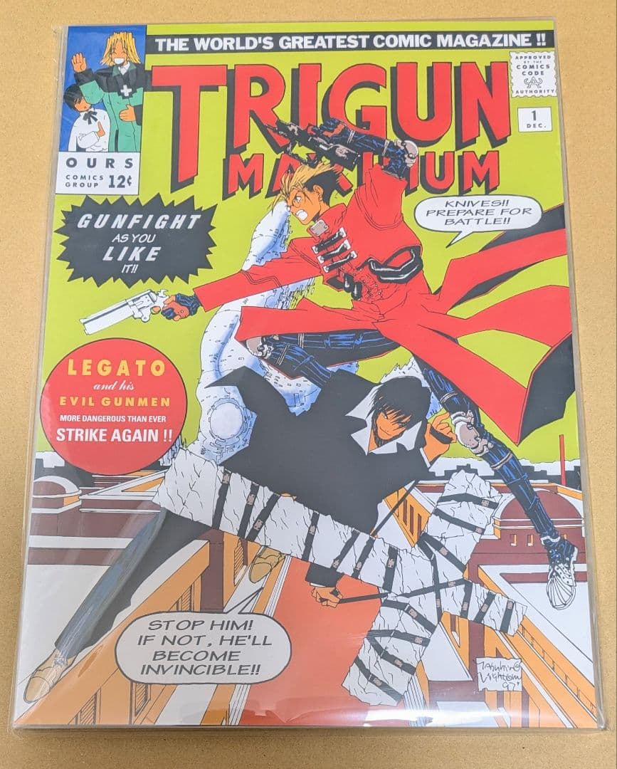 TRIGUN　カラーポートフォリオ　36枚セット　トライガン展